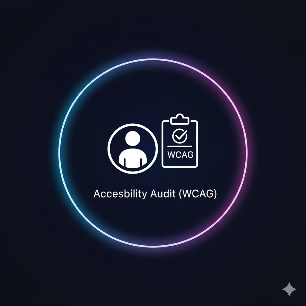 Accessibility audit icon