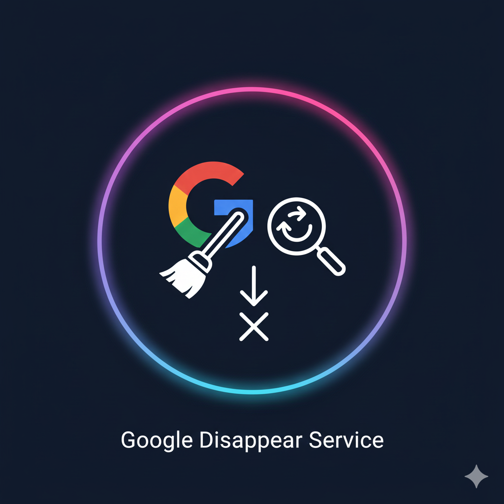 Google disappear icon